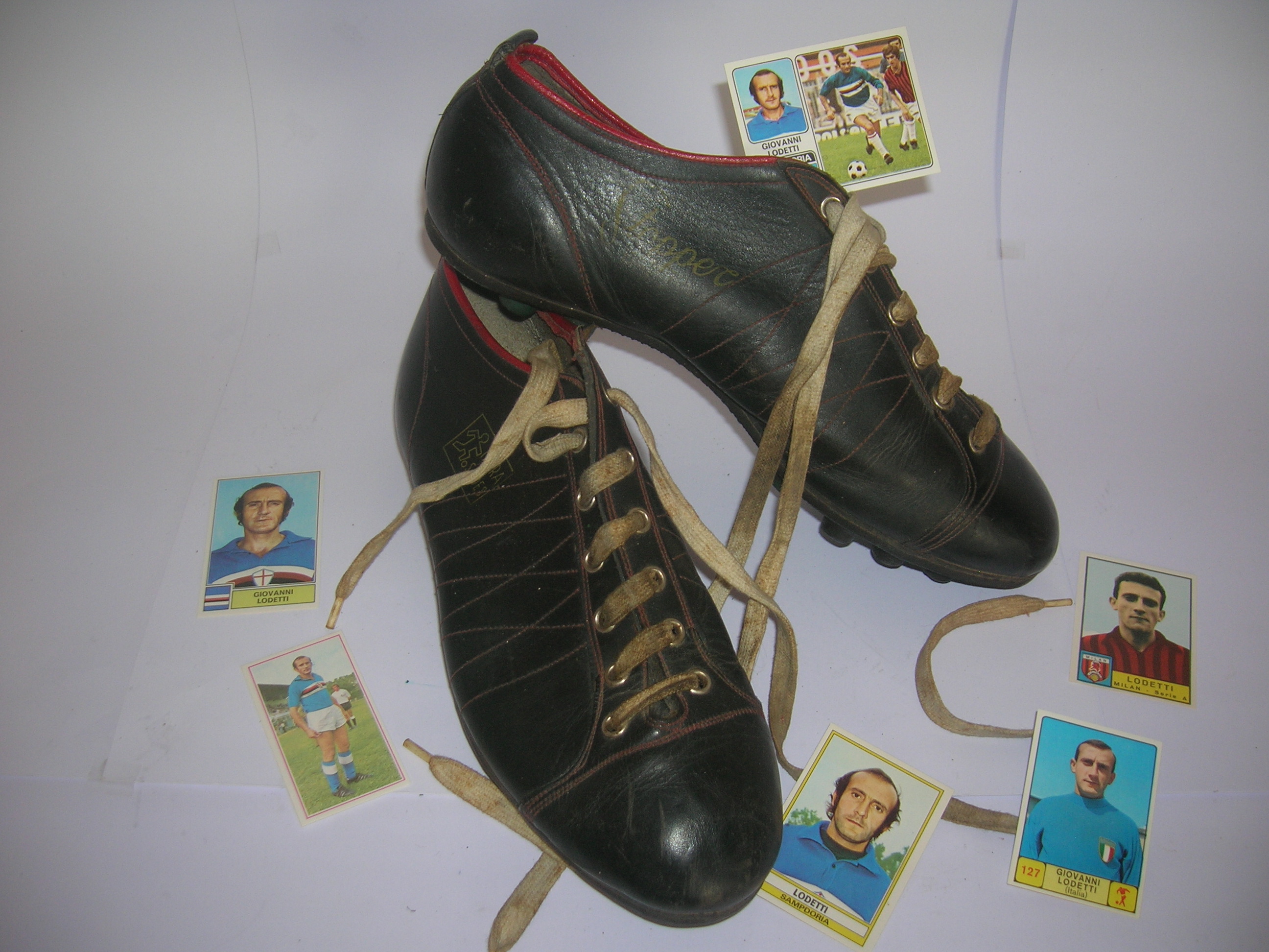 Scarpe indossate da Lodetti  Sampdoria 1972